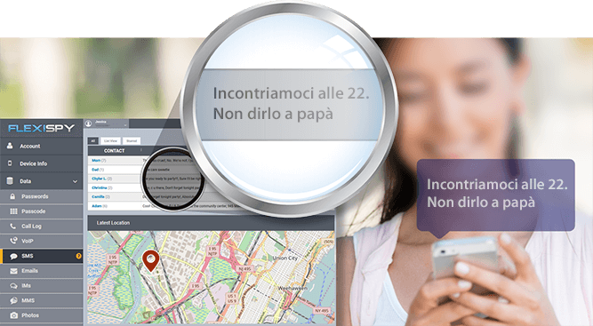 Usi comuni dell app di monitoraggio del cellulare