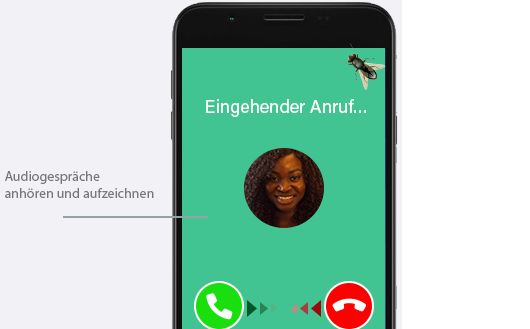 Listen to and record audio conversation