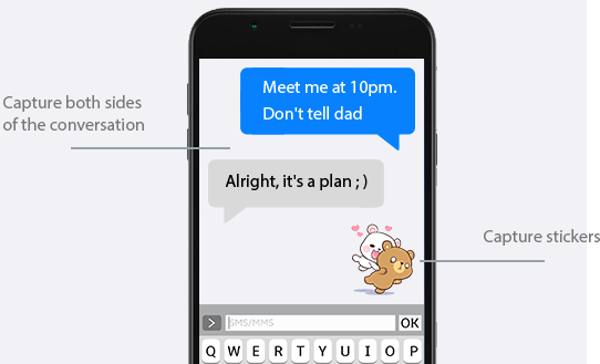Capture conversation, Capture Stickers