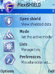 View shielded data, set the active mode, manage lists, and set preferences